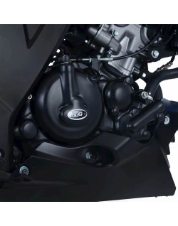 Couvre-carter droit (embrayage) R&G RACING noir Suzuki GSX-R125