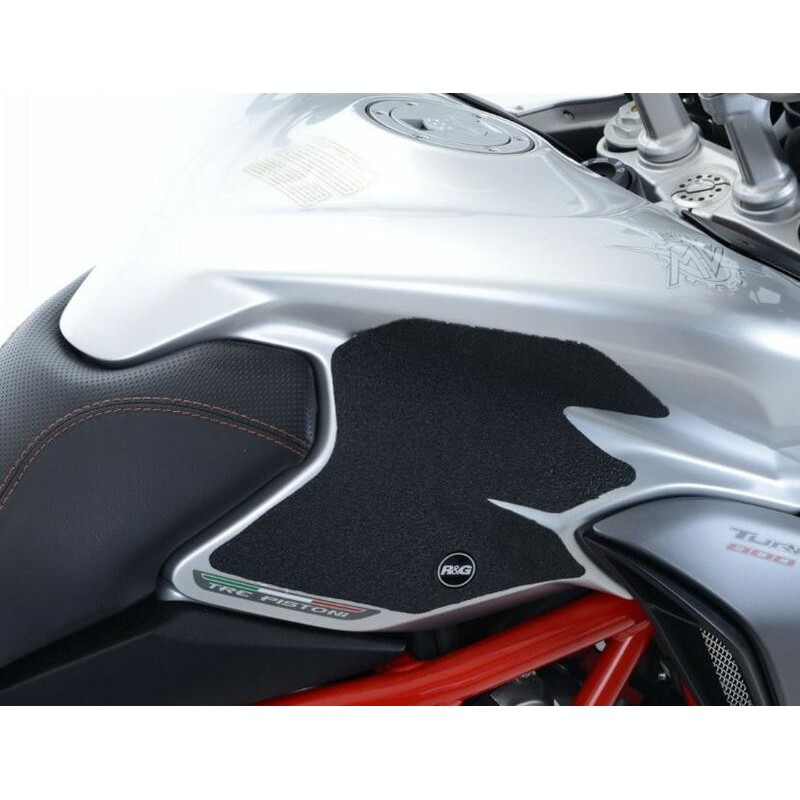 Kit grip de réservoir R&G RACING 2 pièces noir MV Agusta 800 Turismo Veloce Kit grip de réservoir R&G RACING 2 pièces noir MV Agusta 800 Turismo Veloce