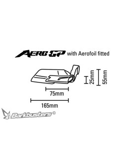 Protection de levier BARKBUSTERS Aero-GP noir
