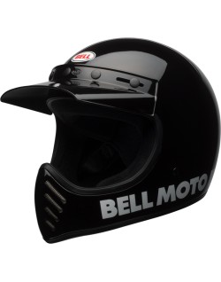 Casque BELL Moto-3 Classic - Noir brillant