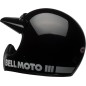 Casque BELL Moto-3 Classic - Noir brillant Casque BELL Moto-3 Classic - Noir brillant