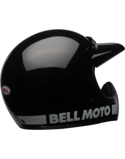 Casque BELL Moto-3 Classic - Noir brillant