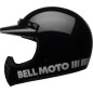 Casque BELL Moto-3 Classic - Noir brillant Casque BELL Moto-3 Classic - Noir brillant