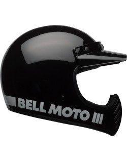 Casque BELL Moto-3 Classic - Noir brillant