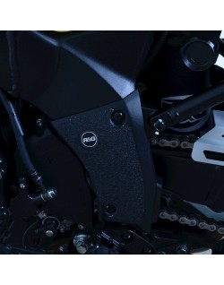 Kit protection de cadre R&G RACING noiur (3 pièces) - Suzuki V-Strom 1050 / XT