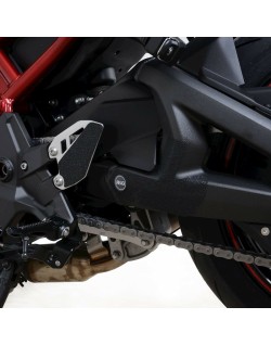 Adhésif anti-frottement R&G RACING platines repose-pieds/bras oscillant noir (3 pièces) Kawasaki ZH2