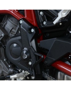 Adhésif anti-frottement R&G RACING noir 2 pièces Indian FTR1200/1200S