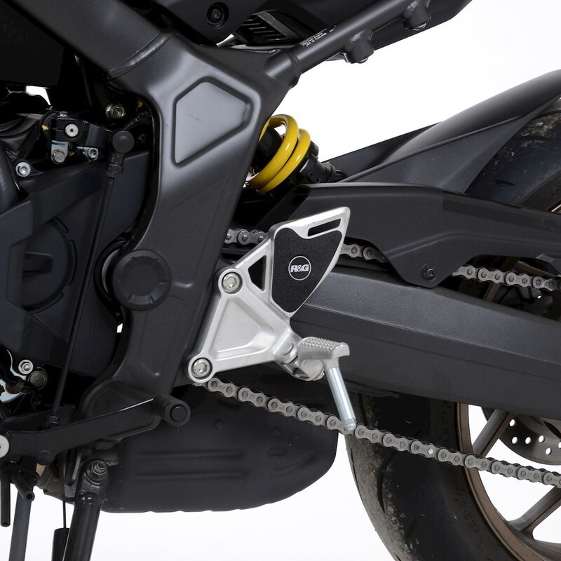 Kit protection de cadre R&G RACING noiur (2 pièces) - Honda CBR650R / CB650R Kit protection de cadre R&G RACING noiur (2 pièces) - Honda CBR650R / CB650R