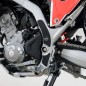 Kit protection de cadre R&G RACING noiur (3 pièces) - Honda CRF300L / Rally Kit protection de cadre R&G RACING noiur (3 pièces) - Honda CRF300L / Rally