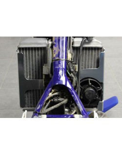 Protections de radiateurs AXP aluminium/noir Sherco