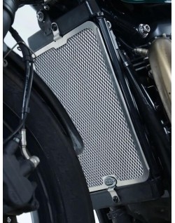 Protection de radiateur R&G Racing aluminium - Triumph Bonneville Bobber
