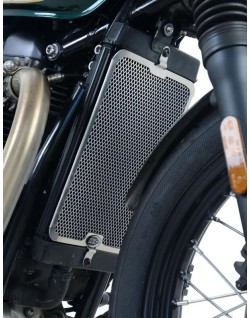 Protection de radiateur R&G Racing aluminium - Triumph Bonneville Bobber