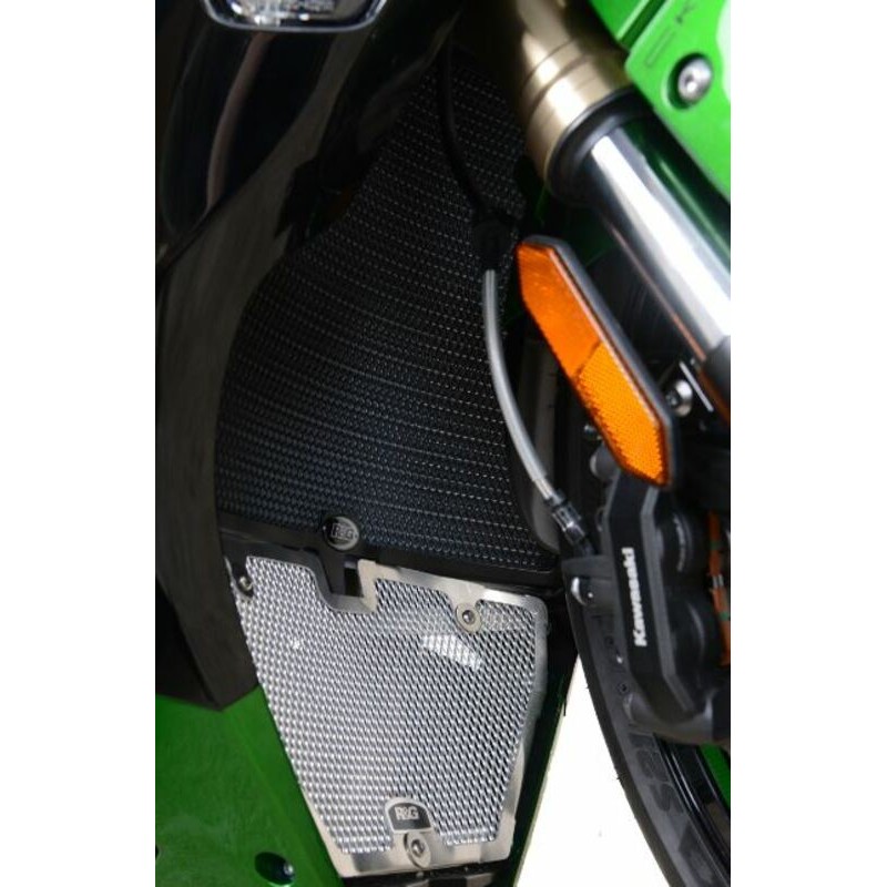 Protection de radiateur R&G RACING Aluminium - Kawasaki H2 SX Protection de radiateur R&G RACING Aluminium - Kawasaki H2 SX