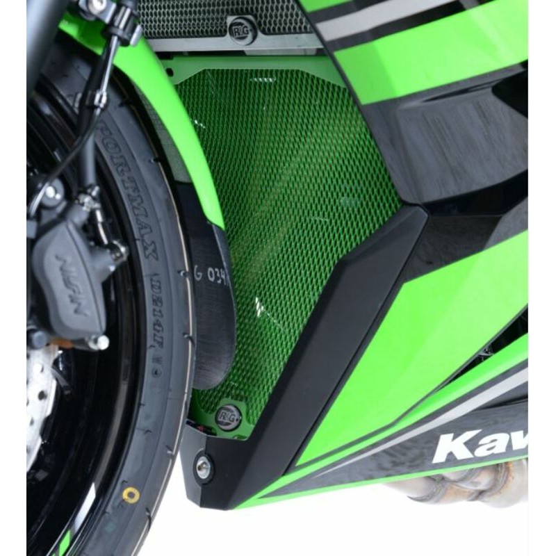 Grille de collecteur R&G Racing aluminium - Kawasaki Grille de collecteur R&G Racing aluminium - Kawasaki