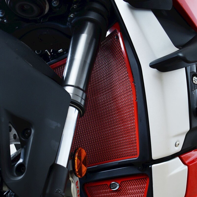 Protection de radiateur R&G RACING noir - Ducati Protection de radiateur R&G RACING noir - Ducati