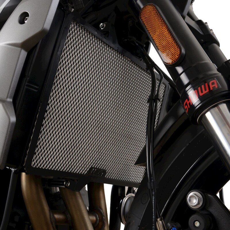 Protection de radiateur R&G RACING - noir Triumph Trident 660 Protection de radiateur R&G RACING - noir Triumph Trident 660