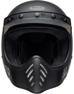 Casque BELL Moto-3 Classic - Blackout Mat/Brillant