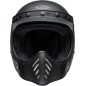 Casque BELL Moto-3 Classic - Blackout Mat/Brillant Casque BELL Moto-3 Classic - Blackout Mat/Brillant