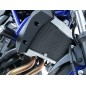 Protection de radiateur R&G RACING titane Yamaha MT-07