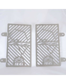 Protection de radiateur gravée R&G RACING inox Honda CRF 1100