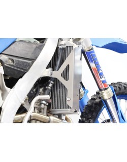Protections de radiateurs AXP aluminium/noir - TM RACING