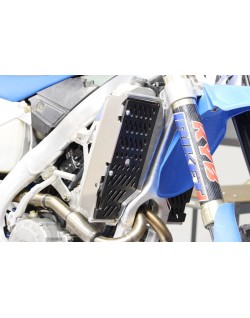 Protections de radiateurs AXP aluminium/noir - TM RACING