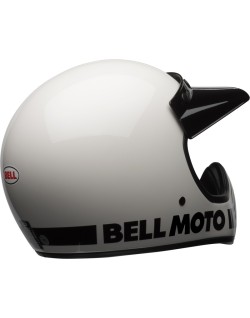 Casque BELL Moto-3 Classic - Blanc brillant