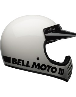 Casque BELL Moto-3 Classic - Blanc brillant