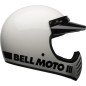 Casque BELL Moto-3 Classic - Blanc brillant Casque BELL Moto-3 Classic - Blanc brillant