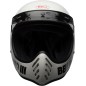 Casque BELL Moto-3 Classic - Blanc brillant Casque BELL Moto-3 Classic - Blanc brillant