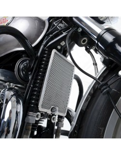 Protection de radiateur d'huile R&G RACING noir Royal Enfield