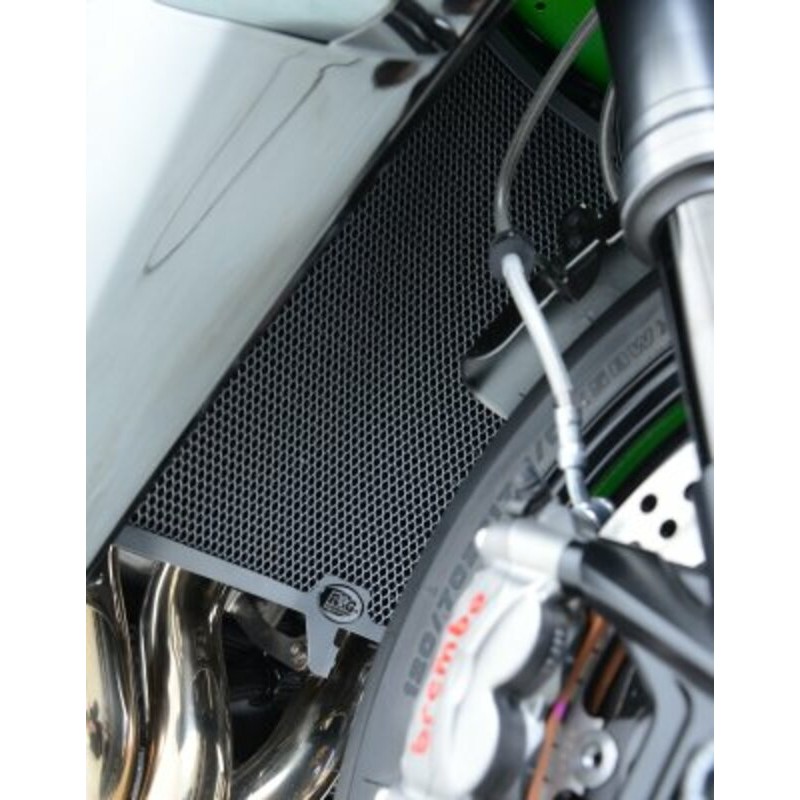 Protection de radiateur R&G RACING Aluminium - Kawasaki H2 Protection de radiateur R&G RACING Aluminium - Kawasaki H2