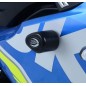 Tampons de protection R&G RACING Aero noir Suzuki GSX-R125 Tampons de protection R&G RACING Aero noir Suzuki GSX-R125