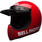 Casque BELL Moto-3 Classic - Rouge brillant Casque BELL Moto-3 Classic - Rouge brillant