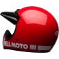 Casque BELL Moto-3 Classic - Rouge brillant Casque BELL Moto-3 Classic - Rouge brillant