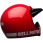 Casque BELL Moto-3 Classic - Rouge brillant Casque BELL Moto-3 Classic - Rouge brillant