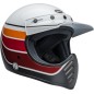 Casque BELL Moto-3 - RSD Saddleback Satin/Gloss White/Black Casque BELL Moto-3 - RSD Saddleback Satin/Gloss White/Black