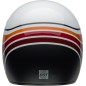 Casque BELL Moto-3 - RSD Saddleback Satin/Gloss White/Black Casque BELL Moto-3 - RSD Saddleback Satin/Gloss White/Black