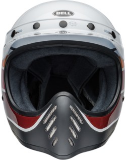 Casque BELL Moto-3 - RSD Saddleback Satin/Gloss White/Black