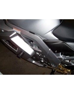 Tampons de protection R&G RACING Classic (axe de bras oscillant) noir Suzuki SV650S carénée