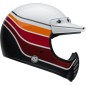 Casque BELL Moto-3 - RSD Saddleback Satin/Gloss White/Black Casque BELL Moto-3 - RSD Saddleback Satin/Gloss White/Black