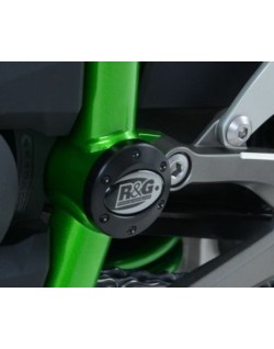 Kit insert de cadre droit/gauche R&G RACING noir Kawasaki H2/H2R