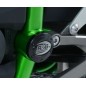 Kit insert de cadre droit/gauche R&G RACING noir Kawasaki H2/H2R Kit insert de cadre droit/gauche R&G RACING noir Kawasaki H2/H2R