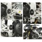 Insert de cadre gauche/droit R&G RACING noir Aprilia Insert de cadre gauche/droit R&G RACING noir Aprilia