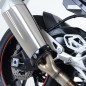 Protection de manchon de silencieux R&G RACING noir BMW S1000RR Protection de manchon de silencieux R&G RACING noir BMW S1000RR