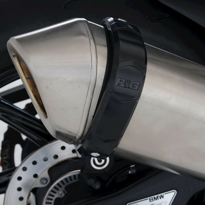 Protection de silencieux R&G RACING noir BMW S1000RR Protection de silencieux R&G RACING noir BMW S1000RR