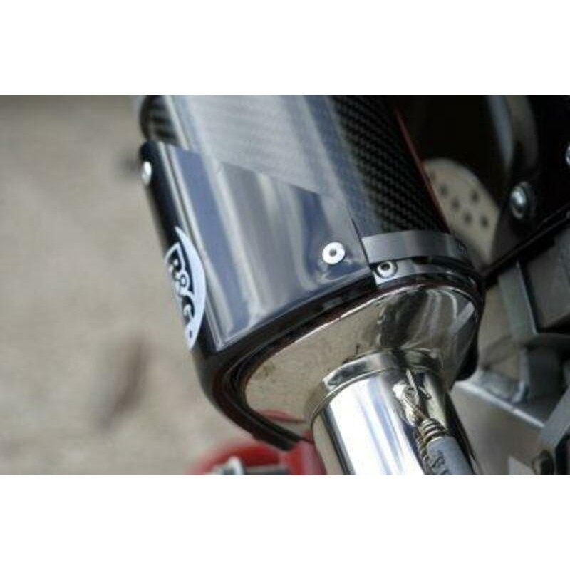 Protection de silencieux tri-oval droit R&G RACING noir Suzuki GSX-R1000 Protection de silencieux tri-oval droit R&G RACING noir Suzuki GSX-R1000