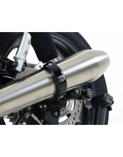 Protection de silencieux R&G RACING noir Triumph Street Twin
