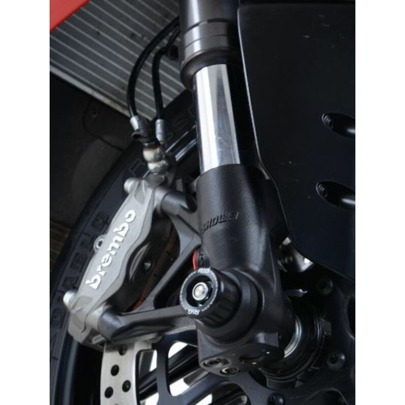 Protection de fourche R&G RACING noir Ducati 1299 Panigale Protection de fourche R&G RACING noir Ducati 1299 Panigale