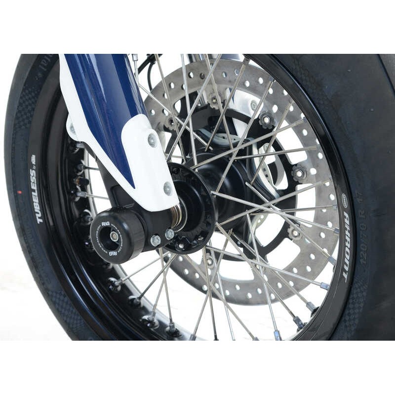 Protection de fourche R&G RACING noir Husqvarna 701 Supermoto Protection de fourche R&G RACING noir Husqvarna 701 Supermoto